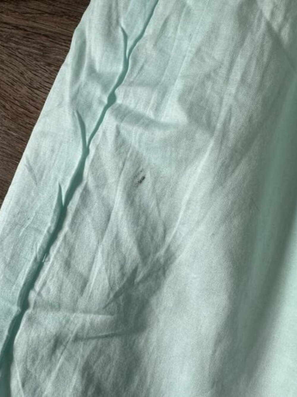 Smockingbird Girls Dress 6 Short Sleeve Easter Blue Bunny White Collared Smocked